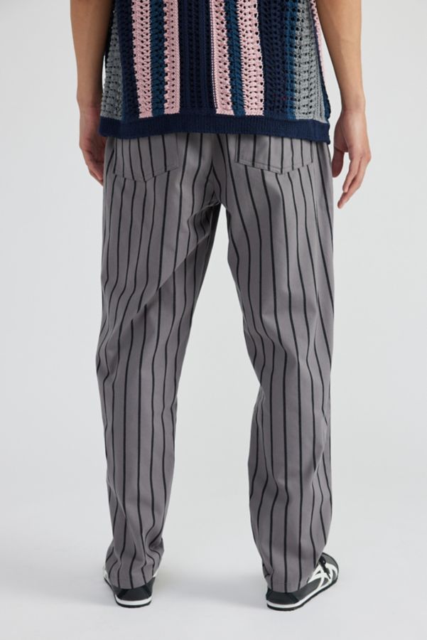 Slide View: 2: Cookman Striped Woven Chef Pant