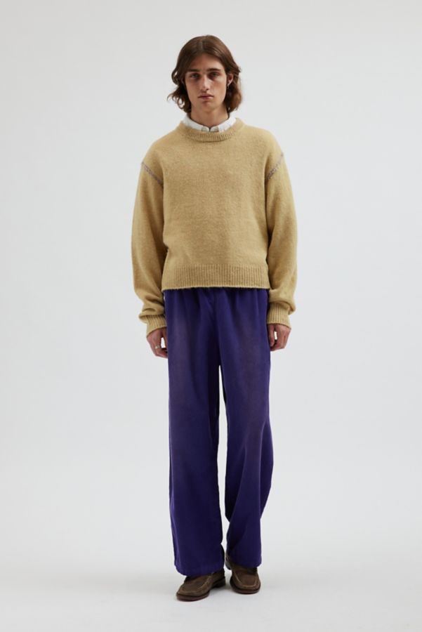 Slide View: 3: UO Hudson Shrunken Crew Neck Sweater