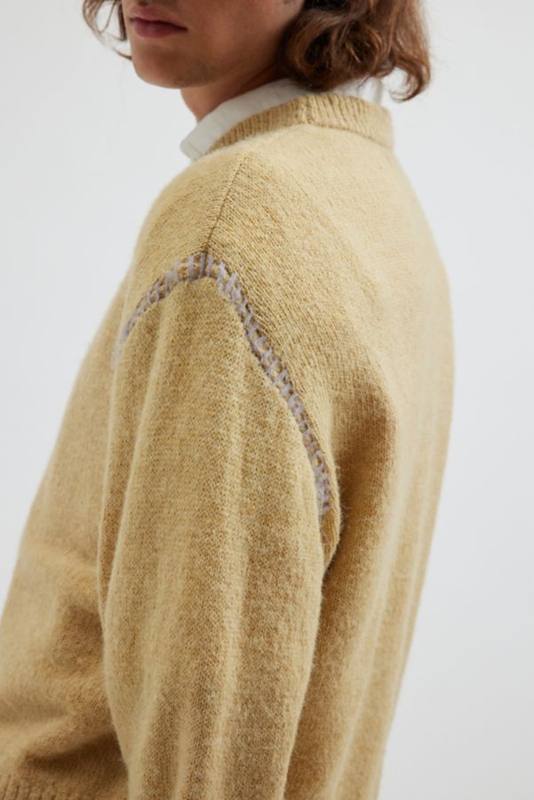 Slide View: 4: UO Hudson Shrunken Crew Neck Sweater