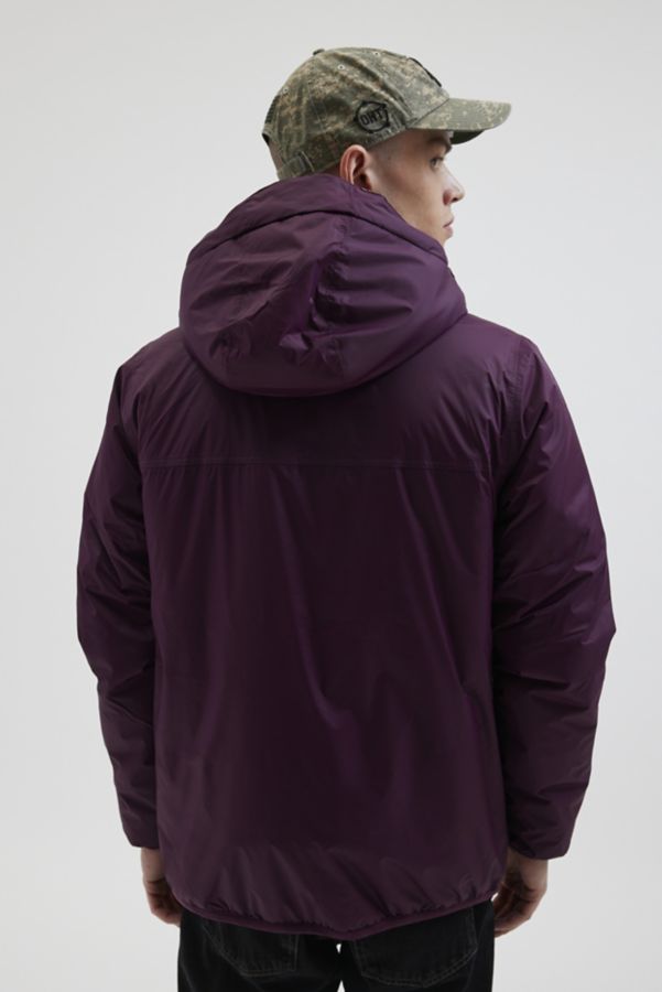 Slide View: 3: K-Way Claude Orsetto Fleece Lined Windbreaker Jacket