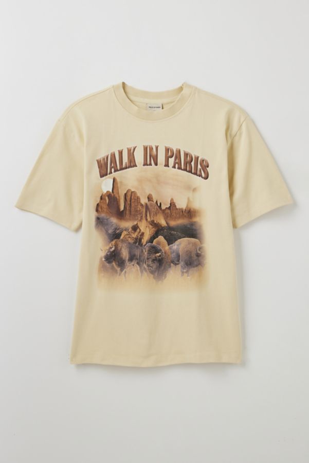 Slide View: 1: Walk In Paris Yellowstone Graphic Tee