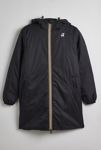 Thumbnail View 1: K-Way Eiffel Orsetto Fleece Lined Hooded Windbreaker Jacket