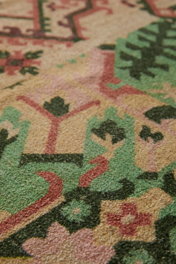 Slide View: 3: Fiona Boho Digital Printed Chenille Rug