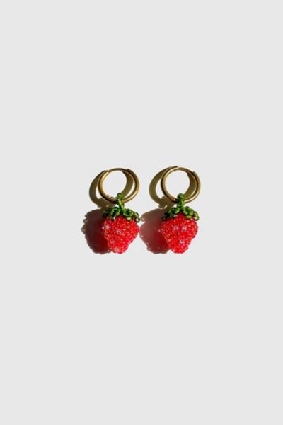 Dream Song Beaded Fruit Earrings