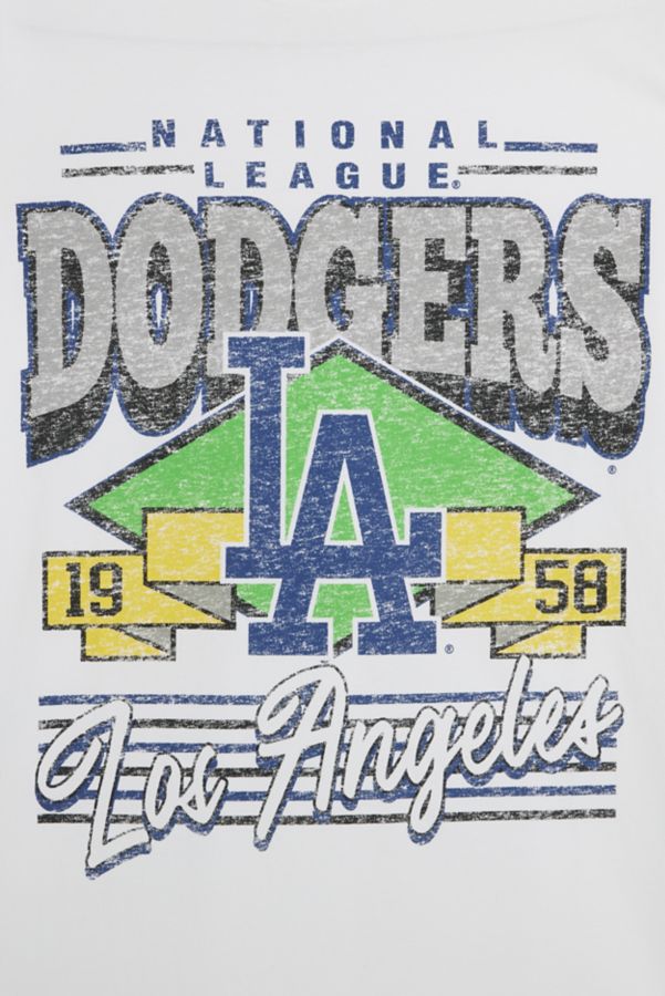 Slide View: 2: New Era MLB Los Angeles Dodgers Classic Team Logo Graphic Tee