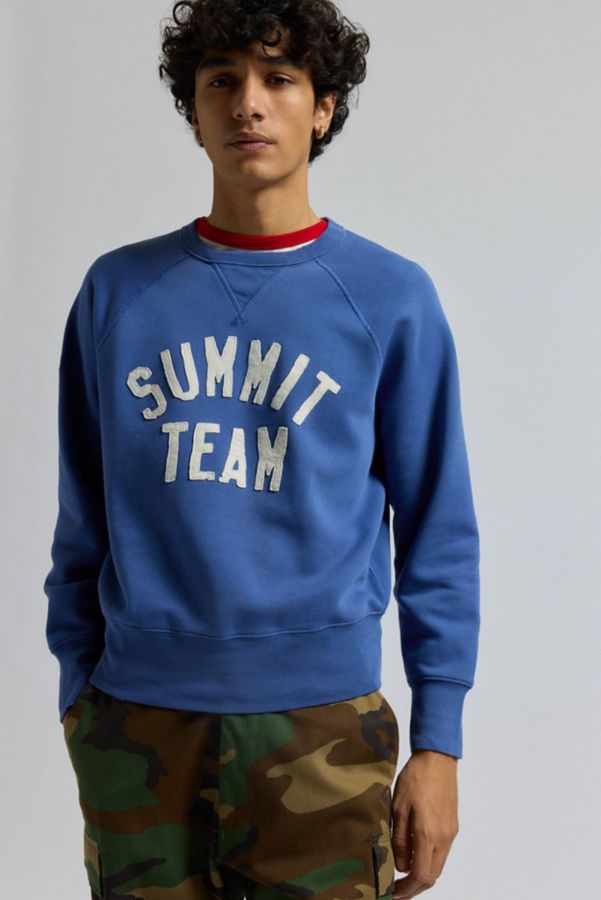 Slide View: 1: Polo Ralph Lauren Summit Team Applique Crew Neck Sweatshirt