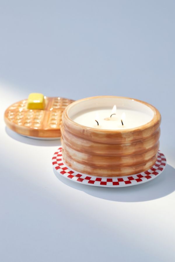 Slide View: 2: Stacked Waffle 12 oz Candle