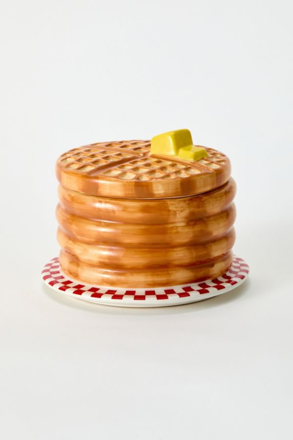 Slide View: 5: Stacked Waffle 12 oz Candle