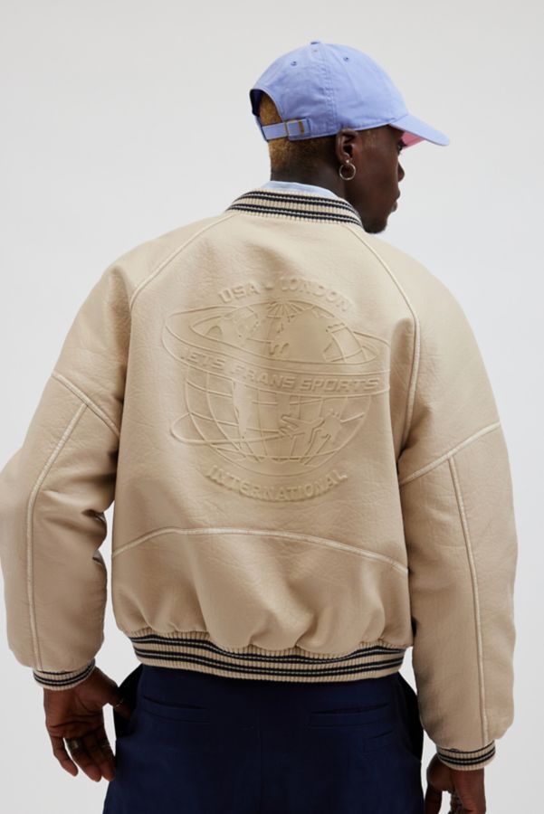 Slide View: 1: iets frans… Avery Embroidered Varsity Jacket