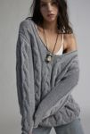 Thumbnail View 4: BDG Skylar Oversized Cable Knit Sweater