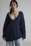 Thumbnail View 1: BDG Skylar Oversized Cable Knit Sweater