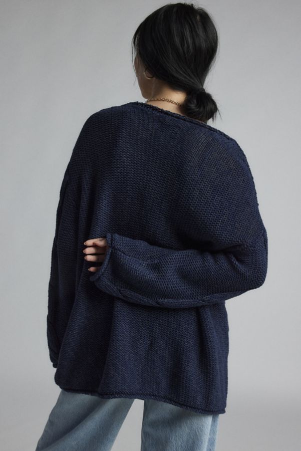 Slide View: 3: BDG Skylar Oversized Cable Knit Sweater