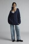 Thumbnail View 4: BDG Skylar Oversized Cable Knit Sweater