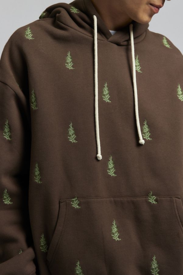 Slide View: 1: KROST Trees Hoodie Sweatshirt