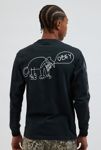 Thumbnail View 1: OBEY UO Exclusive Angry Dog Long Sleeve Tee