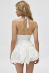 Thumbnail View 4: Zemeta Country Balloon Bubble Hem Halter Mini Dress