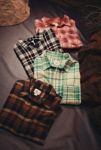 Thumbnail View 2: BDG Cropped Plaid Flannel Shirt