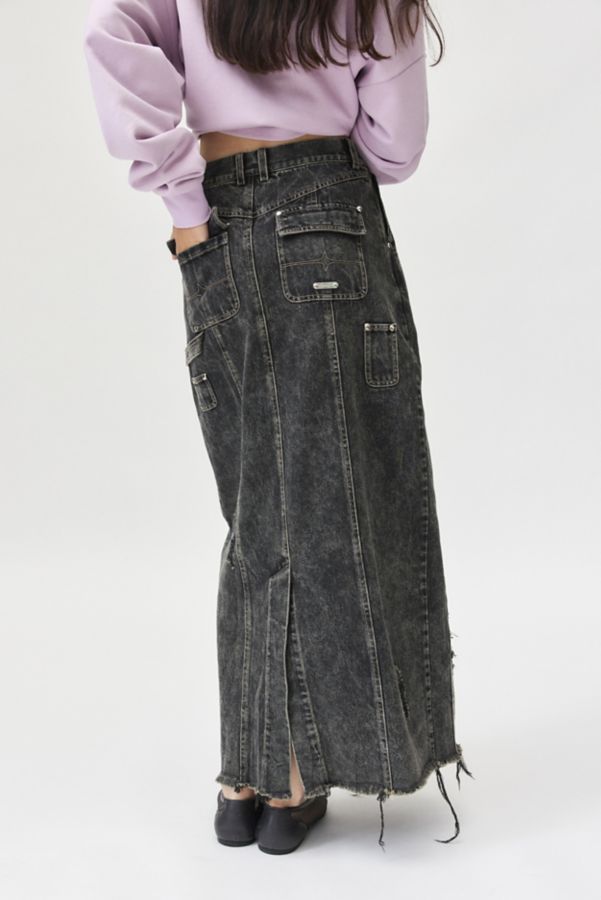 Slide View: 5: Private Policy Denim Maxi Skirt