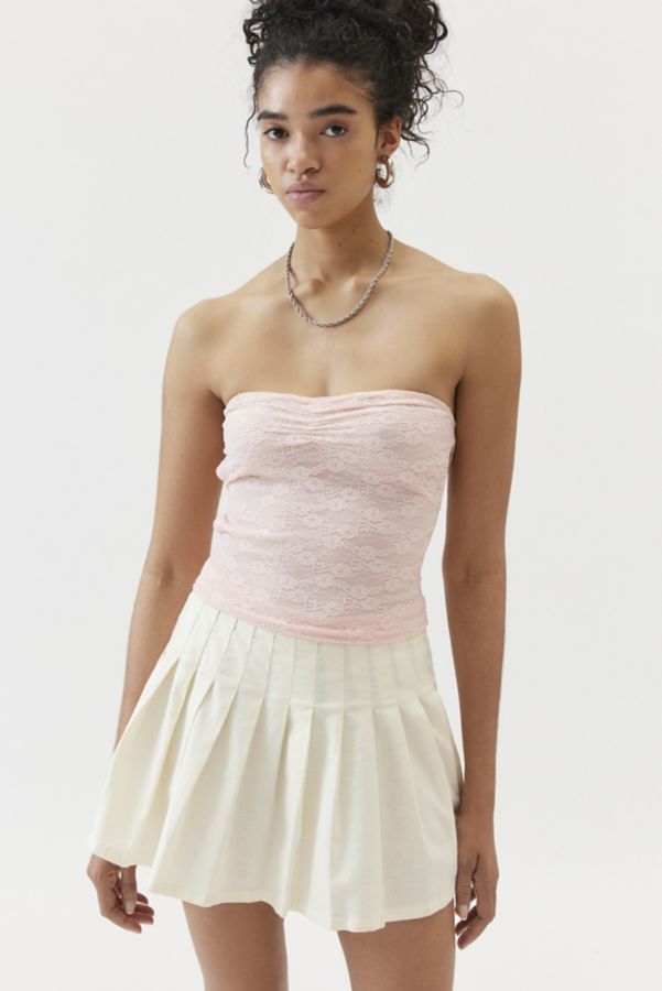 Slide View: 1: Urban Renewal Remnants Ruched Cutout Tube Top