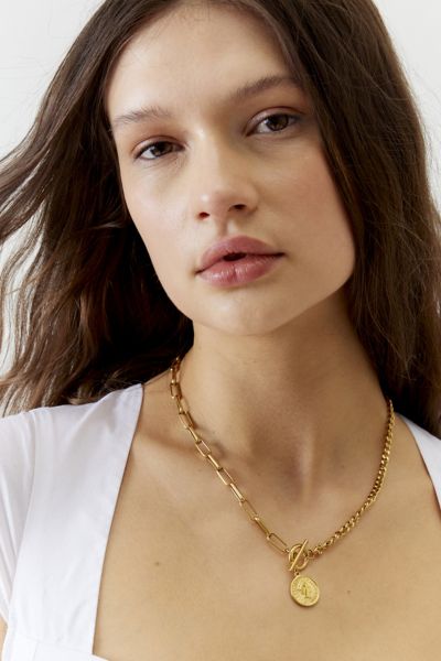 Ellie Vail Stacie Toggle Chain Necklace