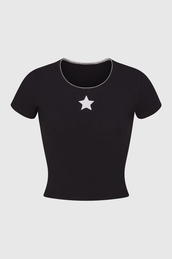 Slide View: 4: RAT BOI Stargirl Baby Tee