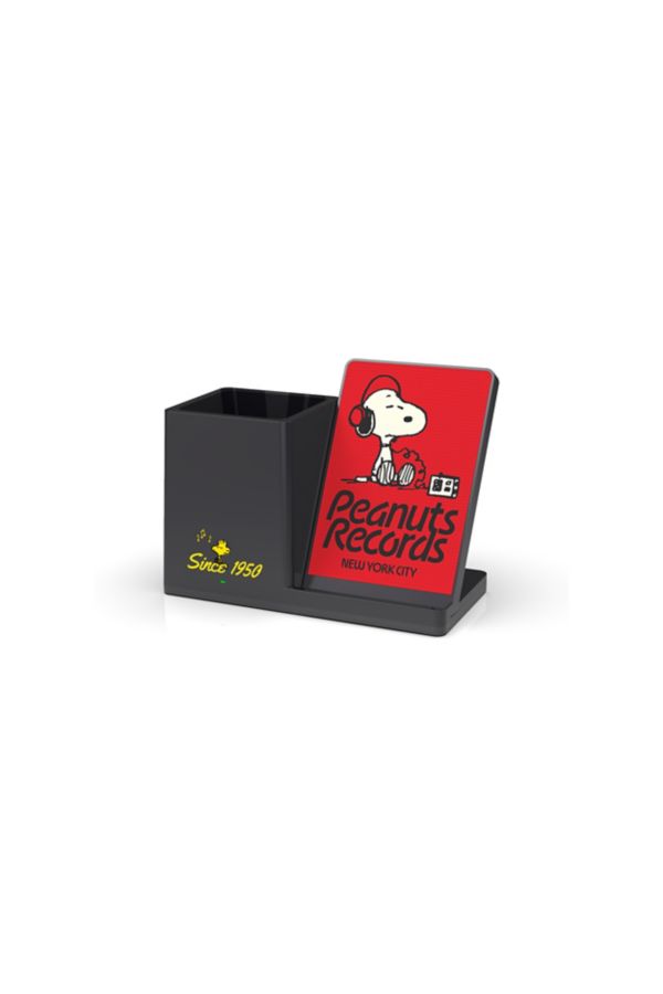 Slide View: 2: Peanuts Snoopy Wireless Charging Pen Holder