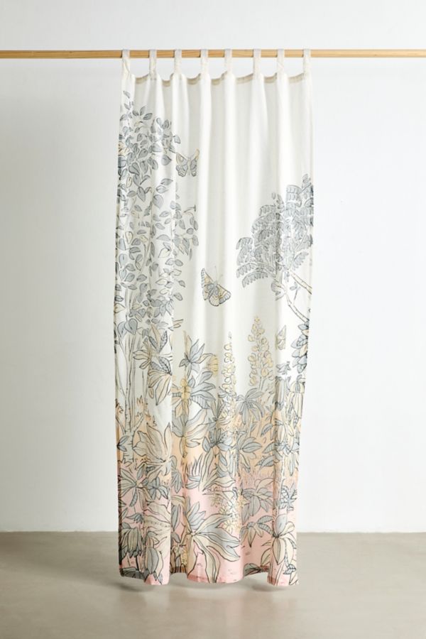 Slide View: 2: Kora Floral Window Panel