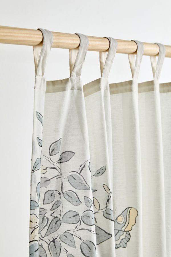 Slide View: 4: Kora Floral Window Panel