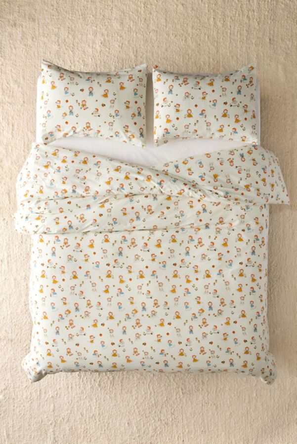 Slide View: 2: Strawberry Cat Core Duvet Set