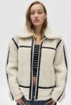 Thumbnail View 2: BDG Taylor Piled Fleece Aviator Jacket