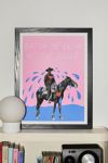 Thumbnail View 1: Chromoeye Cryin' At The Rodeo Art Print