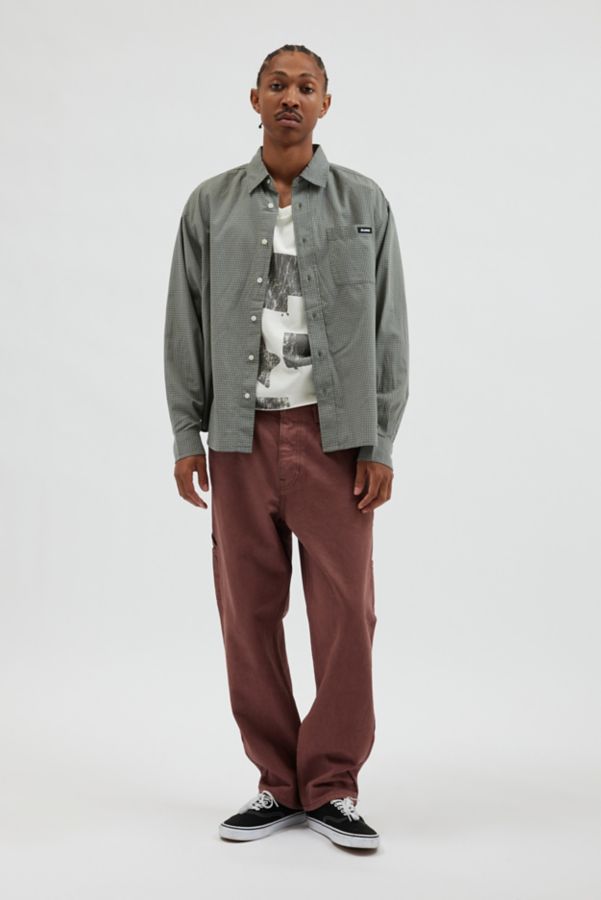 Slide View: 3: XLARGE Gingham Check Long Sleeve Button-Down Shirt