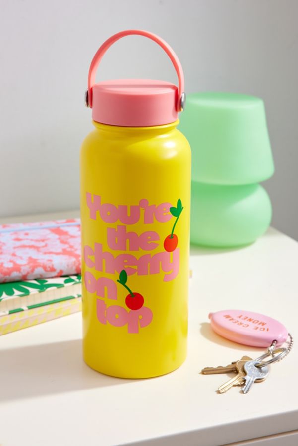 Slide View: 1: ban.do You’re The Cherry On Top Water Bottle