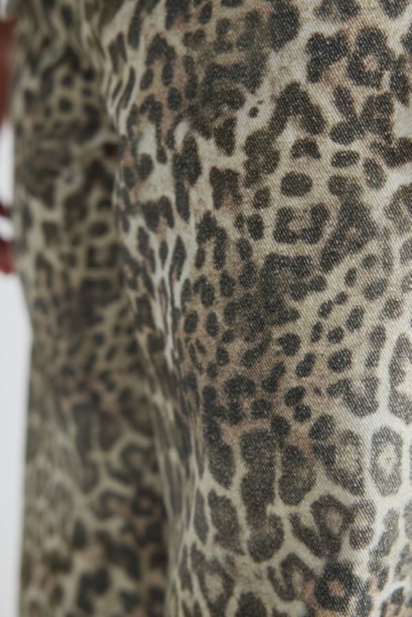 Slide View: 4: Jaded London Faded Leopard Baggy Fit Jean