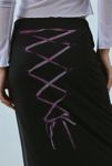 Thumbnail View 2: Basic Pleasure Mode Corset Graphic Maxi Skirt