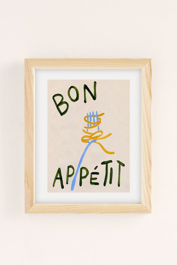 Slide View: 2: Sabina Fenn Illustration Bon Appétit Art Print