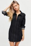 Thumbnail View 1: Basic Pleasure Mode Nemesis Black Denim Mini Dress