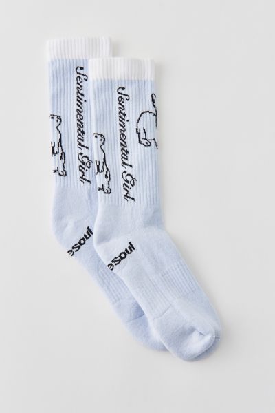 Doublesoul Holly High Sentiment Crew Sock