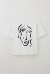 Thumbnail View 1: Gouache Portrait Graphic Tee