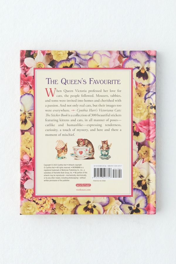 Slide View: 6: Cynthia Hart's Victoriana Cats: The Sticker Book: 300 Enchanting Stickers By Cynthia Hart