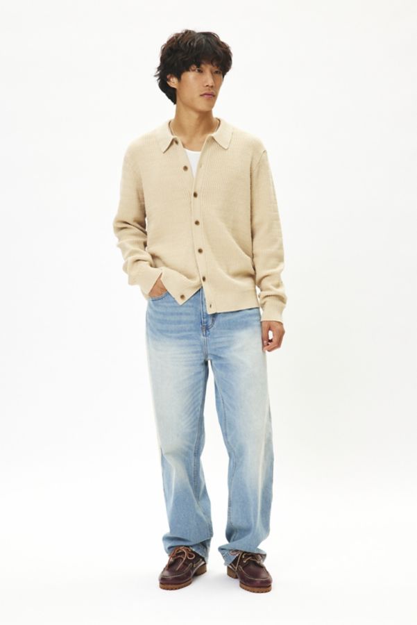 Slide View: 4: Wax London Tristan Long Sleeve Collared Shirt