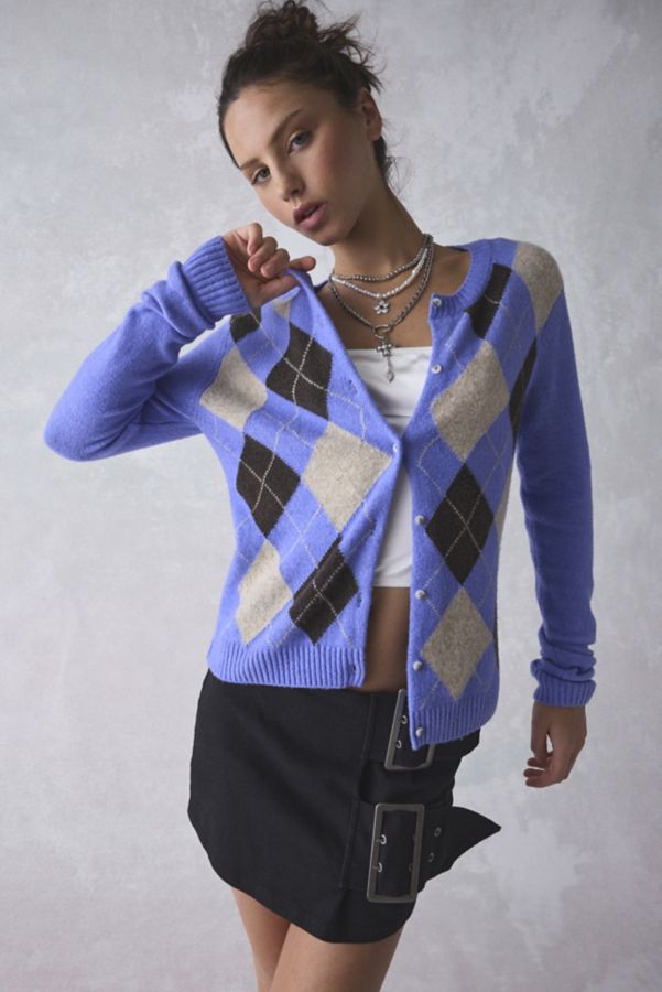 Slide View: 3: Kimchi Blue Rachel Printed Cardigan