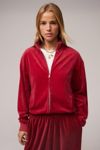 Thumbnail View 1: iets frans... Harri Red Velour Track Top