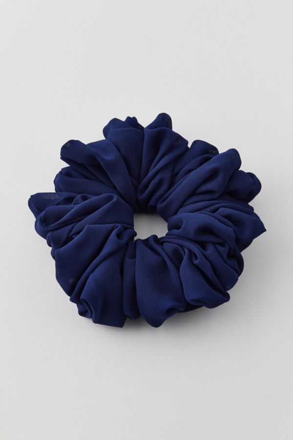 Slide View: 2: Oversized Chiffon Scrunchie