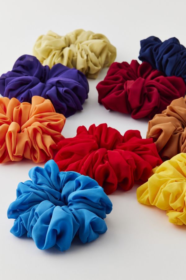 Slide View: 4: Oversized Chiffon Scrunchie