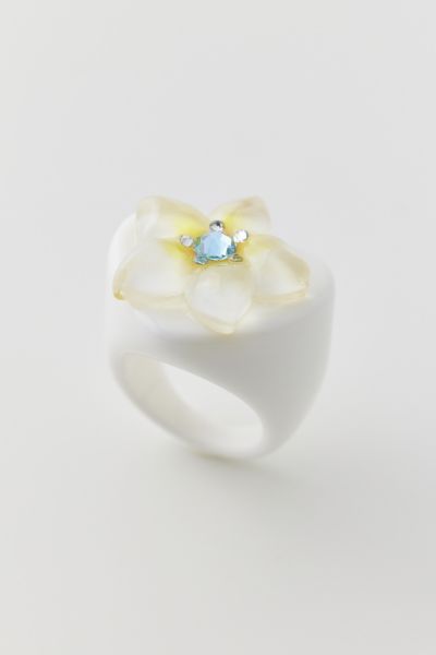 NOTTE Jewelry Flower Puff Jumbo Ring