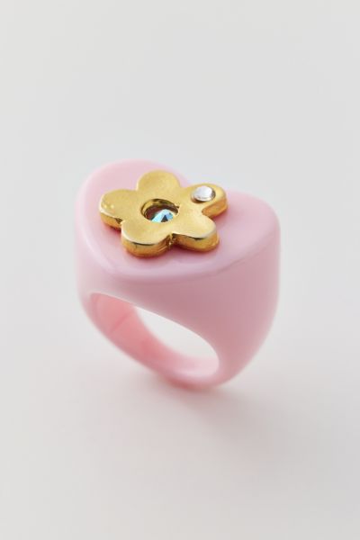 NOTTE Jewelry Flower Puff Jumbo Ring