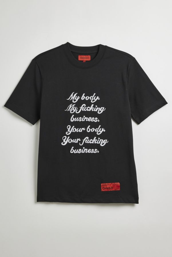 Slide View: 1: CHNGE UO Exclusive My Body My Business Tee