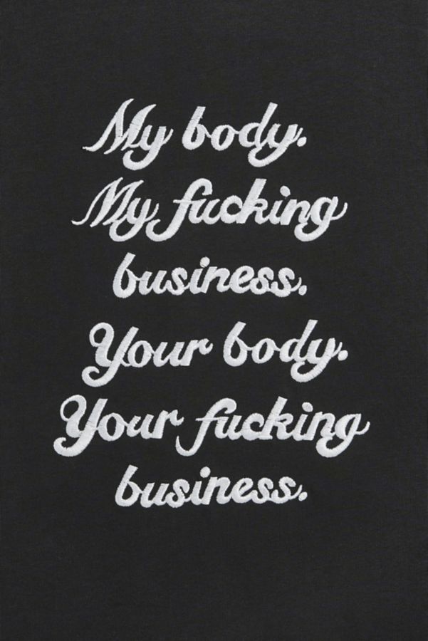 Slide View: 2: CHNGE UO Exclusive My Body My Business Tee