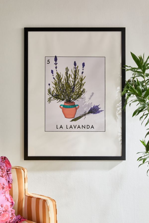 Slide View: 1: Mala Hora La Lavanda Art Print